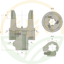 ROTARO RA3L Freewheel Clutch | 2400 Nm | 1 3/8” (6)