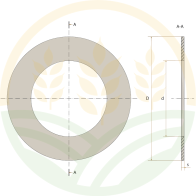 ROTARO Friction Disc for FF2/FF4 | Ø 160 mm | Replacement