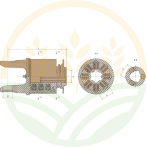 Giunto Limitatore a Nottolini ROTARO SA R30 | 800 Nm | 1 3/8” (6)