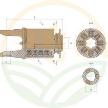 ROTARO SA R60 Cam Clutch Yoke | 1200 Nm | 1 3/8” (6)
