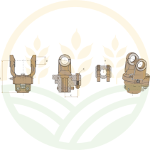 ROTARO SB R80 Shear Bolt Yoke | 3000 Nm | 1 3/8” (6)
