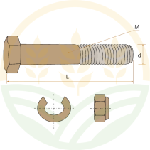 ROTARO SB20 Shear Bolt | M6X40 | R20 Replacement