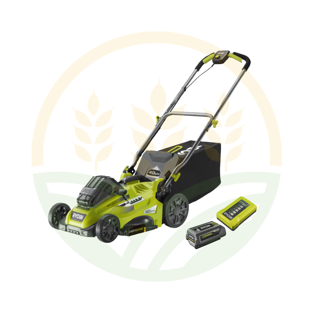 Cordless Mower 36V 40cm RLM36X41H50G | Mulching EasyEdge | Ryobi Cordless Mower 36V 40cm RLM36X41H50G | Mulching EasyEdge | Ryobi