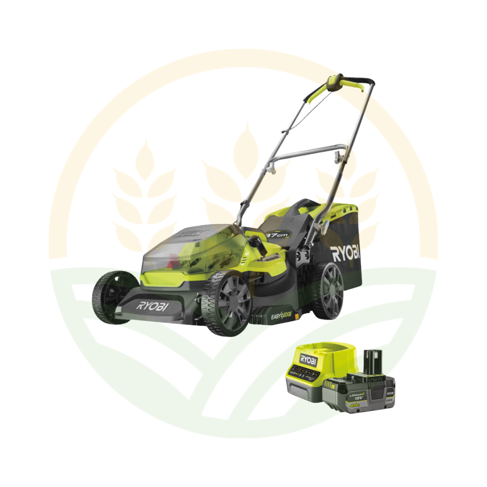 Rasaerba Batteria 18V 37cm RY18LM37A-140 | Mulching EasyEdge™ | Ryobi Rasaerba Batteria 18V 37cm RY18LM37A-140 | Mulching EasyEdge™ | Ryobi