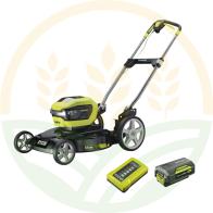 36V Brushless Mulching Mower 51cm 4.0Ah RY36LMMX51A-140 | Ryobi