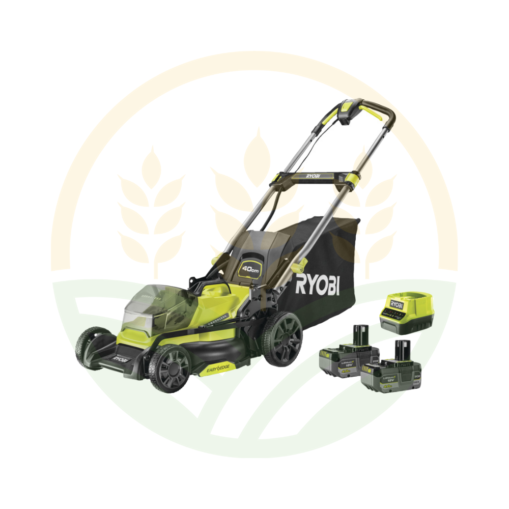 Rasaerba Brushless 18V 40cm (2x 4.0Ah) RY18LMX40C-240 | Ryobi Rasaerba Brushless 18V 40cm (2x 4.0Ah) RY18LMX40C-240 | Ryobi