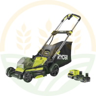 18V Brushless Mower 40cm (2x 5.0Ah) RY18LMX40C-250 | Ryobi