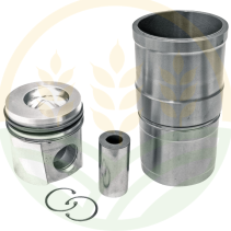 Cylinder and Piston Kit Ø 114 mm, Pin Ø 45 mm, 3 Rings | Case IH