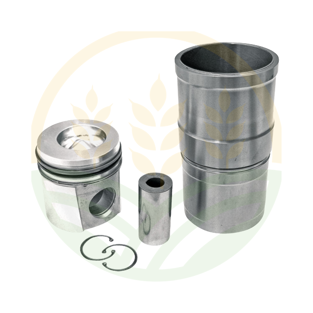 Cylinder and Piston Kit Ø 114 mm, Pin Ø 45 mm, 3 Rings | Case IH