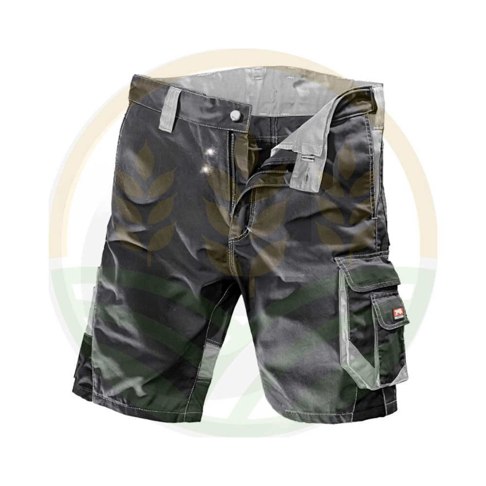 Pantaloncini da Lavoro Nero/Grigio - Comfort Estivo