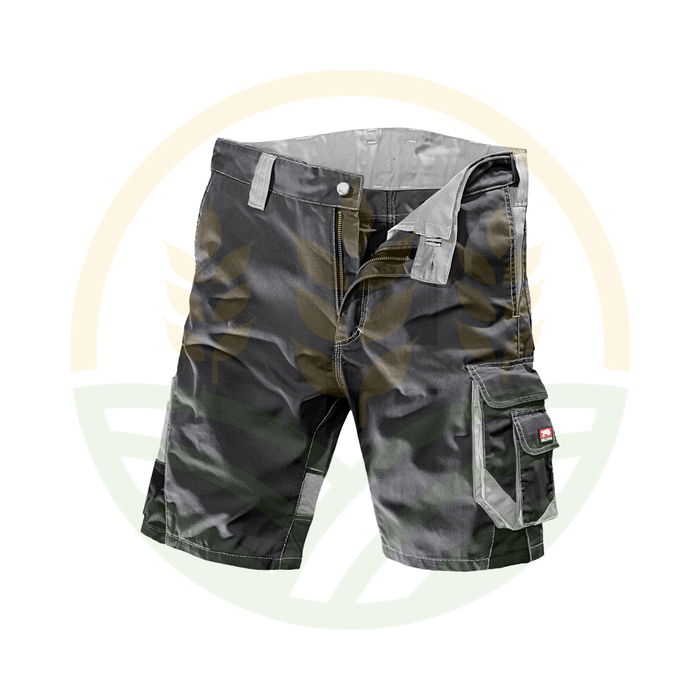 Pantaloncini da Lavoro Nero/Grigio - Comfort Estivo