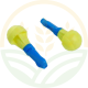 3M Push-In EX01 Earplugs SNR 38dB Hygienic No Roll Down