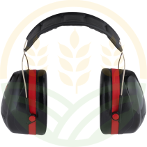 Protectores Auditivos Peltor Optime III H540A SNR 35 dB Negro-Rojo Máxima Protección