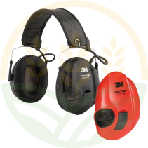 Cuffie Peltor SportTac STAC-RD SNR 26 dB Attive Nero-Rosso