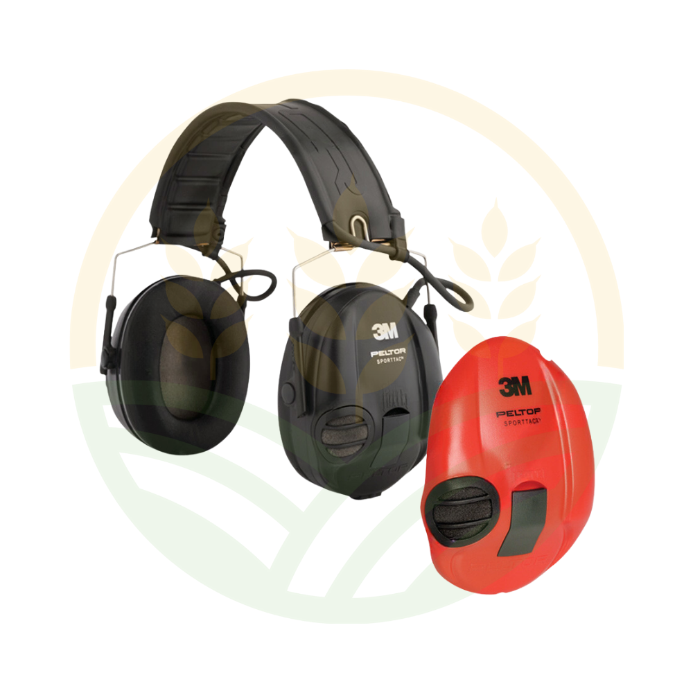 Protectores Peltor SportTac STAC-RD SNR 26 dB Activos Negro-Rojo