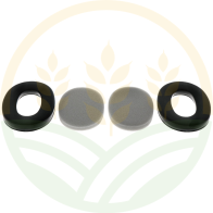 Kit Igienico Peltor HY21 Ricambio Cuffie SportTac Cuscini Nero