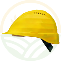 Elmetto Protettivo Giallo EN 397 Chiusura Pinlock Aggancio 6 Punti