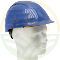 Blue Safety Helmet EN 397 Pinlock 6-Point Harness