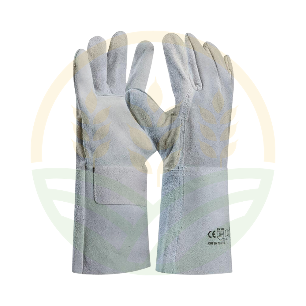 Guanto Saldatore Gebol Crosta Bovino 1 mm EN 388/407 Taglia 10