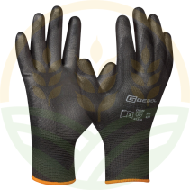 Guante Gebol Nano Flex Negro PU 40 g Destreza Multitallas EN 388
