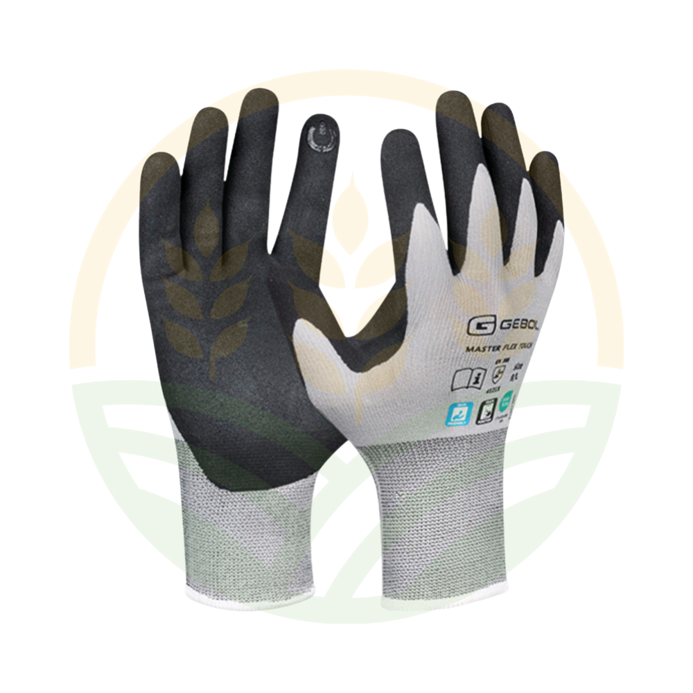 Gebol Master Flex TOUCH Touchscreen Nitrile Sanded EN 388