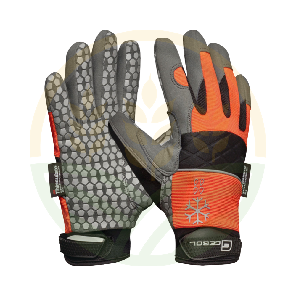 Guanto Gebol Master Thermo Invernale 3M Thinsulate Grip Velcro EN 388
