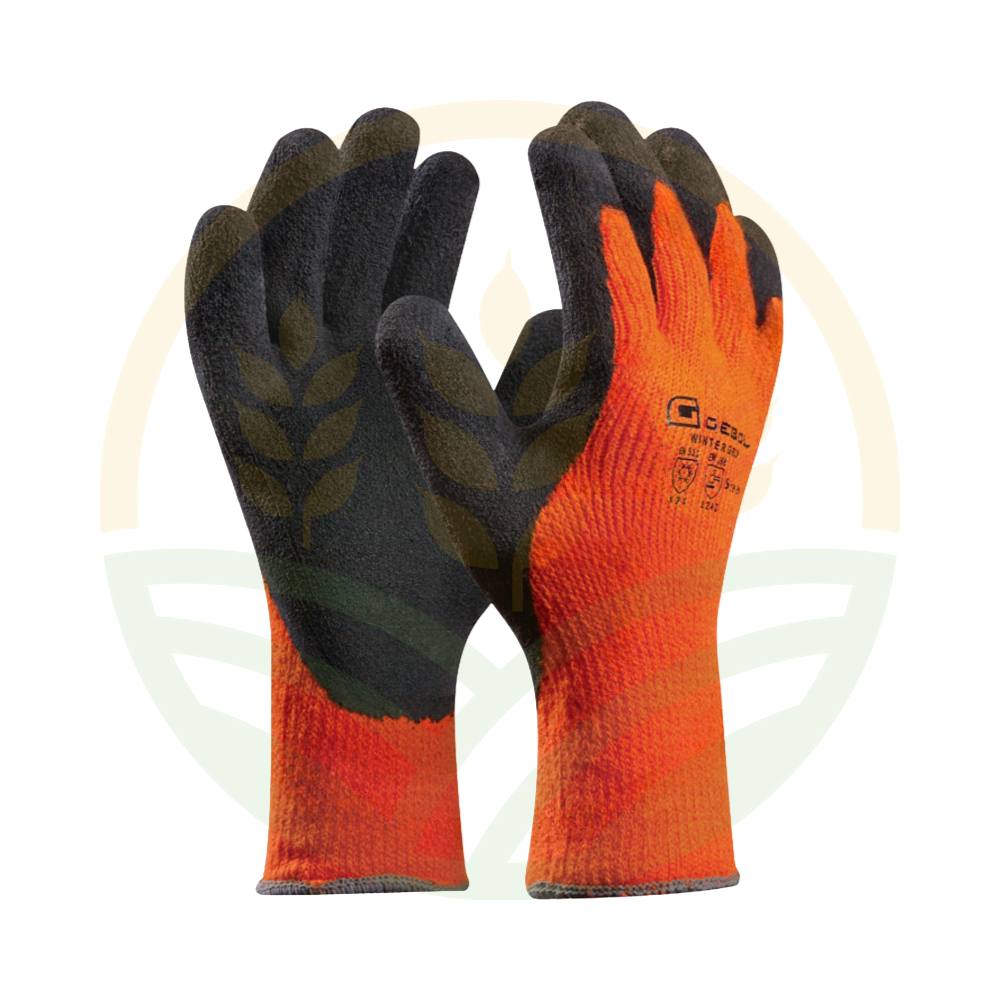 Guante Gebol Winter Grip Invierno Látex Arenoso EN 511/388