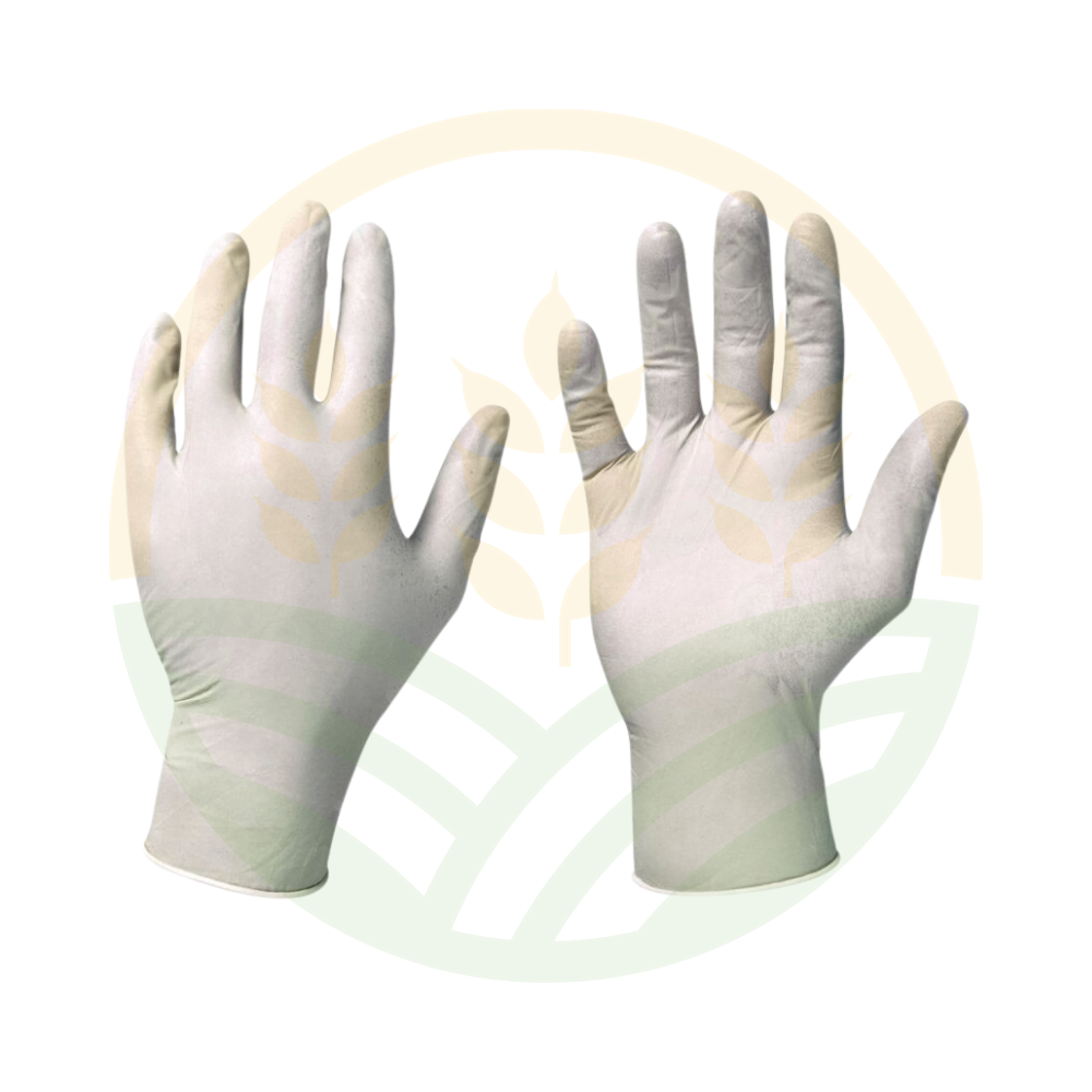 Guante GRANIT Látex Beige Desechable 100 uds Sin Polvo AQL 1.5