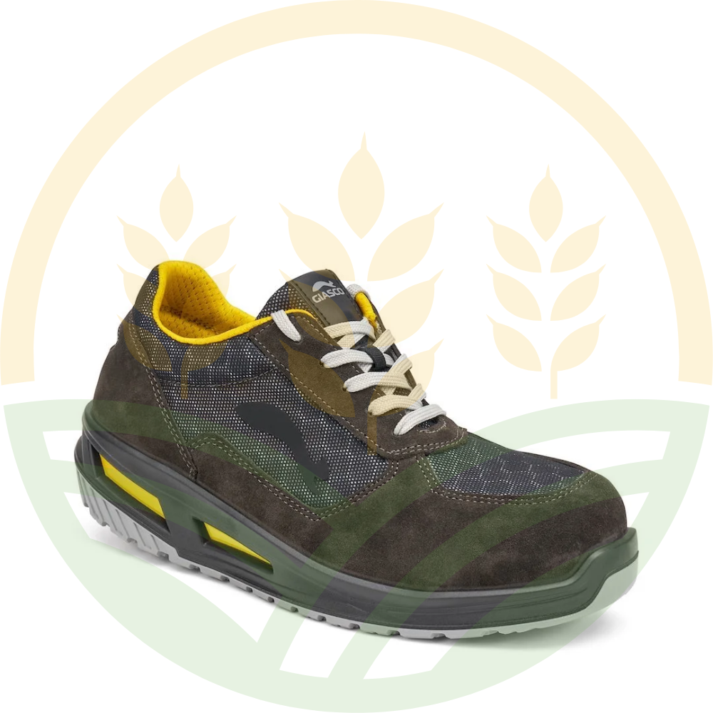 LEOPARD S1P SRC ESD – Zapato Bajo Gamuzado Sin Metal 535 gr