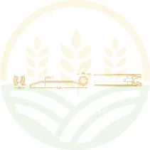 10x Heavy-Duty Tines for Claas Liner | GRANIT 5259557100/10