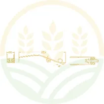 10x Hay Rake Tines for Deutz-Fahr KS | GRANIT 52516600420/10