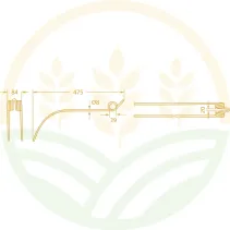 Hay Rake Tine for Claas WS 280-310 | GRANIT 5259020830