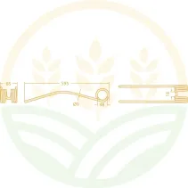 Dente Andanatore Claas Liner 390-3000 | GRANIT 5259554830