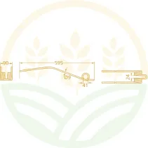 Set 10 Denti Deutz-Fahr KS 2.29-2.42 | GRANIT 52516600420/10