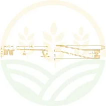 Pack 10 Dientes Andador GRANIT 525491774/10 | Fella TS