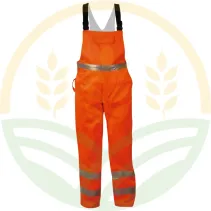 GRANIT Hi-Vis Orange Bib Overalls EN ISO 20471 | Agrokron