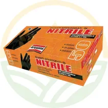 Guanti AREXONS Nitrile Spesso Nero Senza Polvere Riutilizzabili