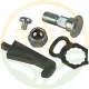 Nickel Bolt & Nut Lock Kit 23mm Ausonia 31006 | Agrokron
