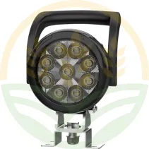 Round LED work light 60W 6800 lm IP67 IP6K9K Deutsch