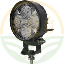 Round LED work light 12W 1170 lm IP6K9K 12/24V | Granit