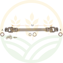 ROTARO Driveline Shaft Cat. 1 | 1010mm | 1 3/8" | 22x54