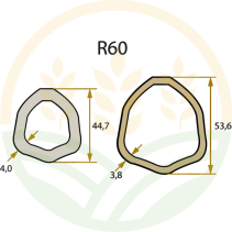 ROTARO Driveline Shaft Cat. 6 | 1010mm | 1 3/8" | 30.2x92