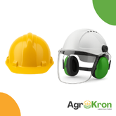 Cascos y Elmettes de Seguridad | EPI para Protección Cabeza | Agrokron